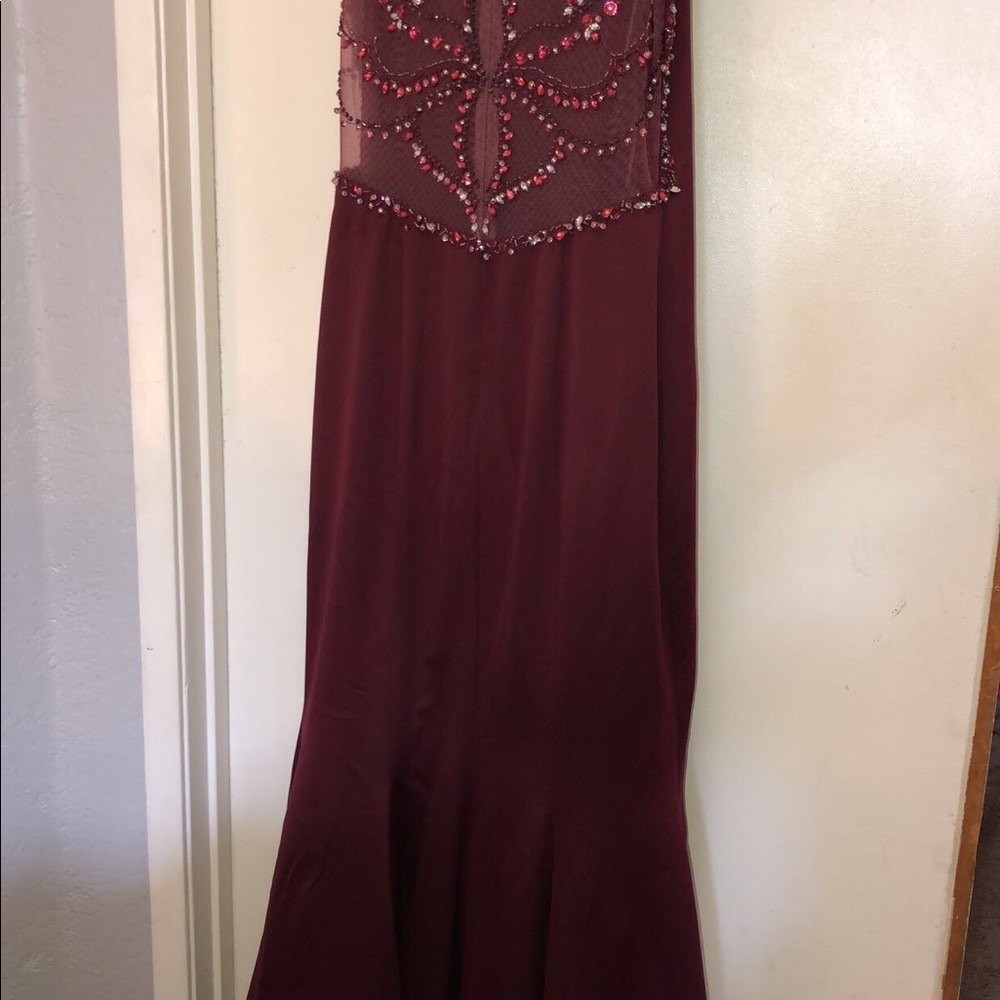 Burgundy Prom Dress
